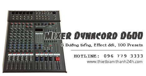 Mixer Dynacord D600