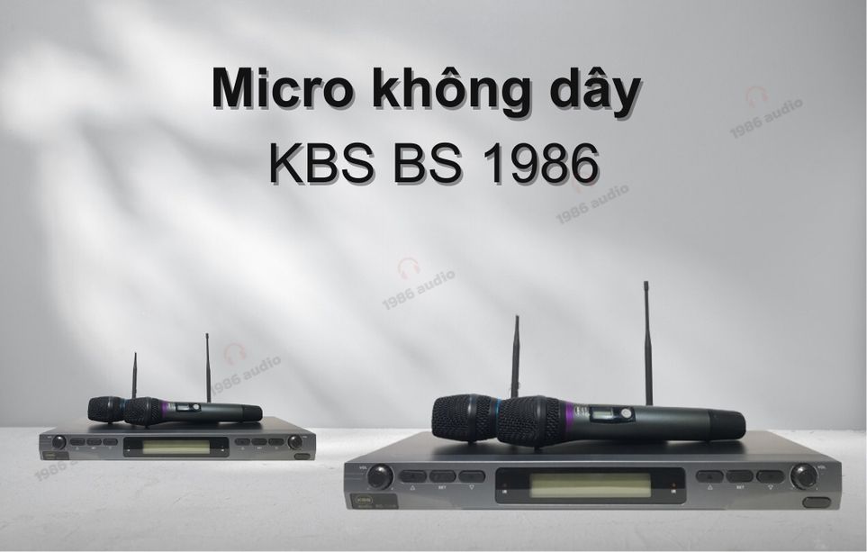 Micro không dây KBS BS 1986