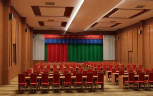 Hội trường rộng 340m2
