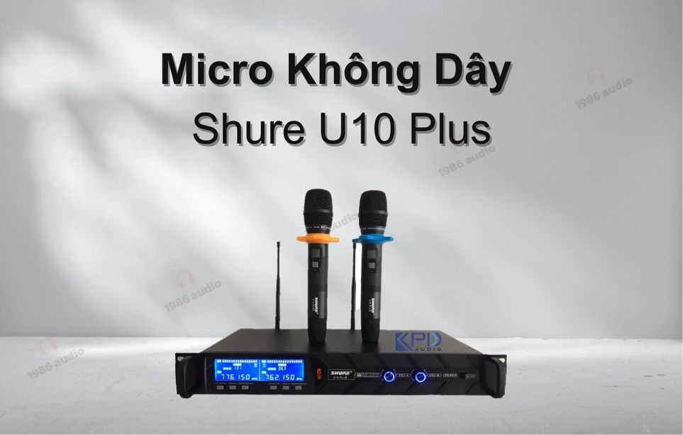 micro khong day Shure U10 Plus 1