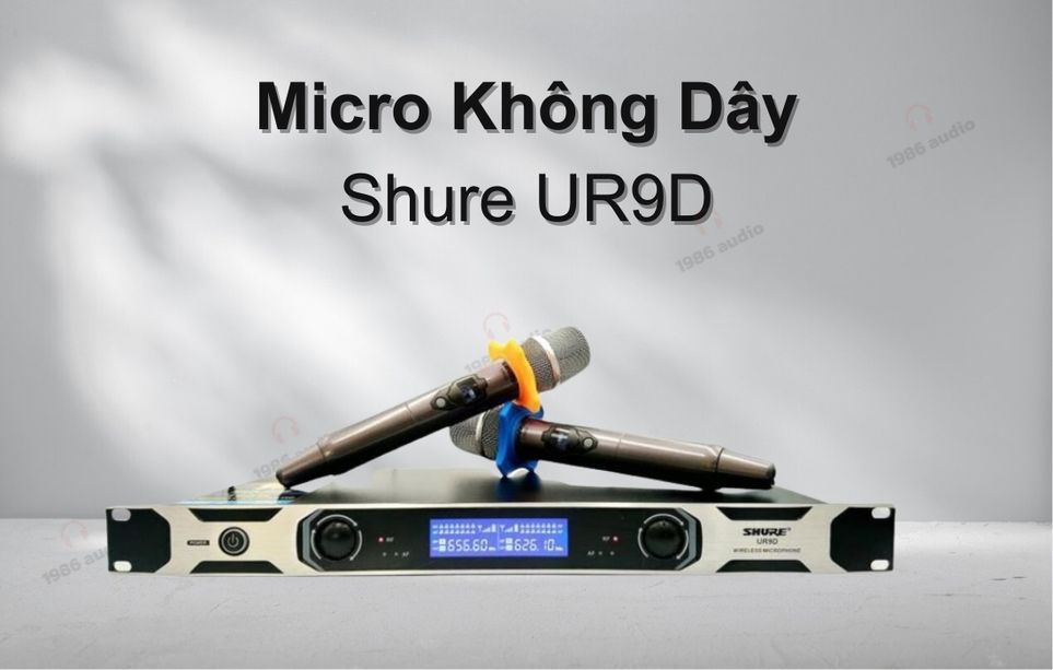 Micro không dây Shure UR9D 1 Micro không dây Shure UR9D