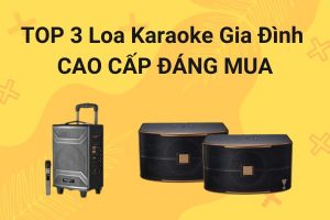 TOP loa karaoke gia đình đáng mua hiện nay