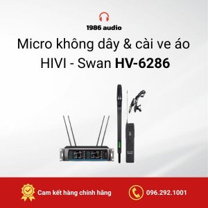 Micro không dây & cài ve áo HIVI Swan HV-6286