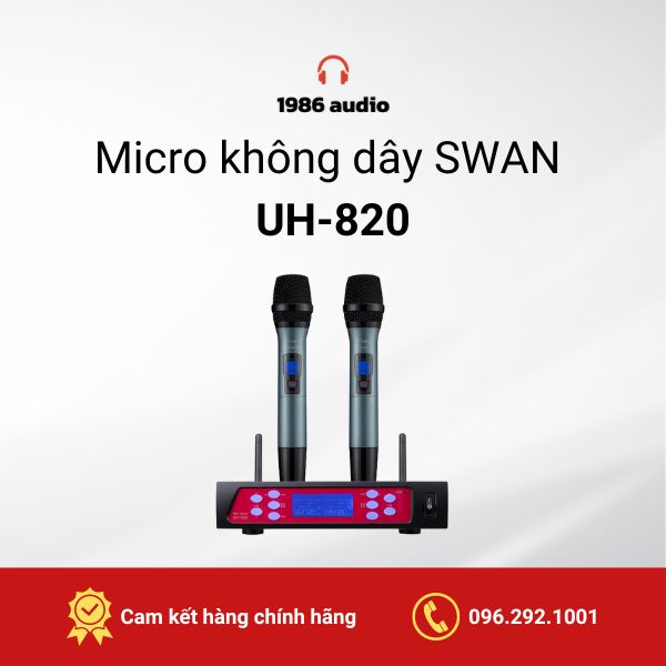 Micro không dây SWAN UH-820